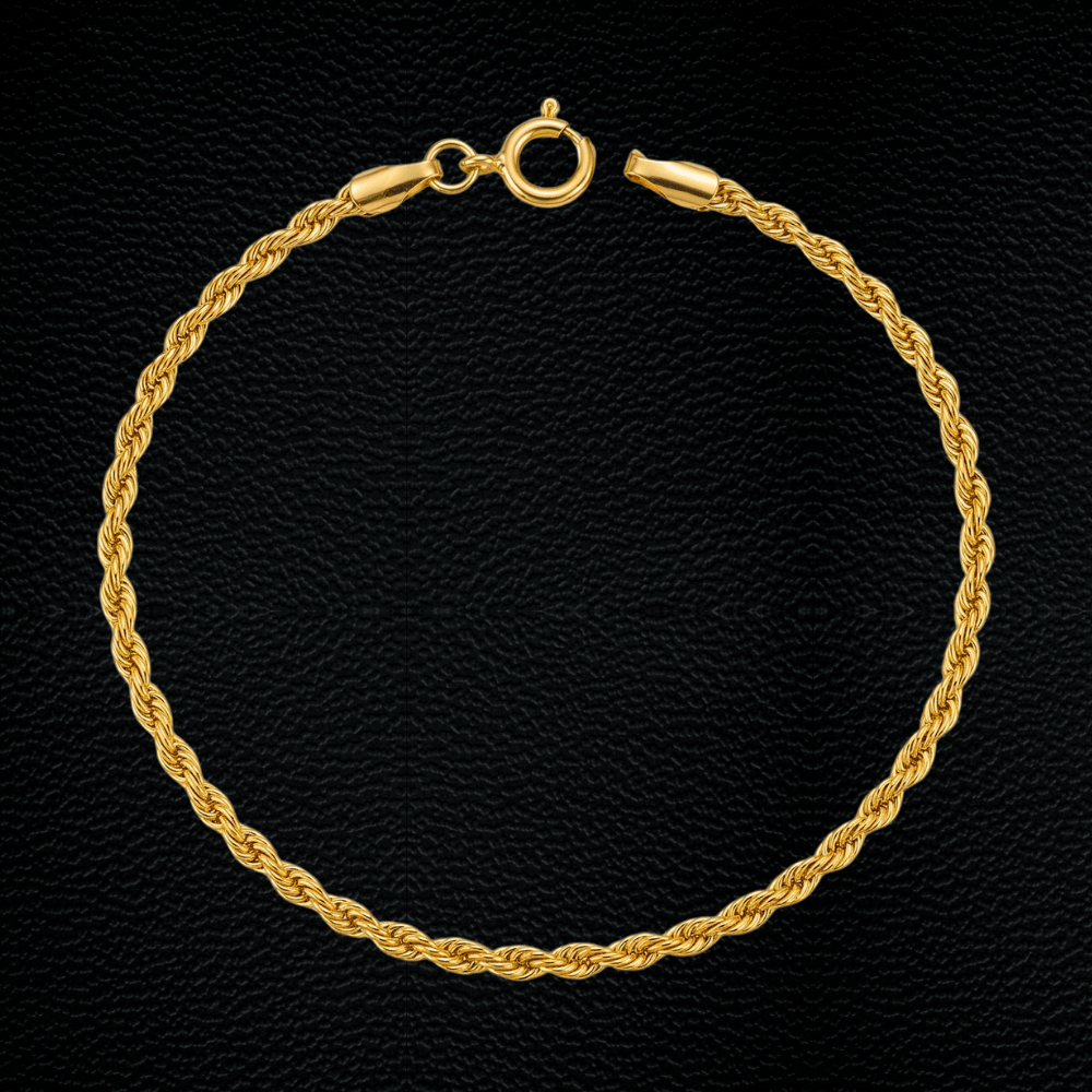 Pulsera/Pulso Torzal de Oro 10K