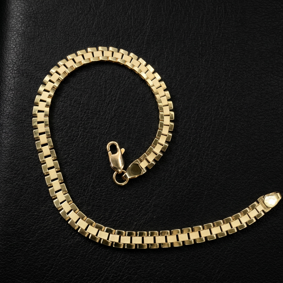 Pulsera/Pulso Baby RLX de Oro 10K | 4mm - Imagen 4